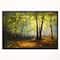 Designart - Summer Forest - Landscape Art Print Framed Canvas